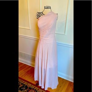 One shoulder special occasion dress